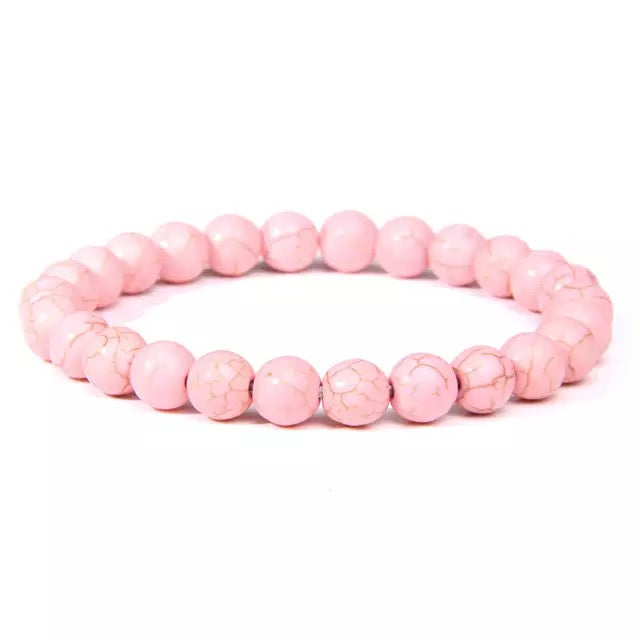 Natural crystal healing bracelet