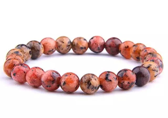 Natural crystal healing bracelet