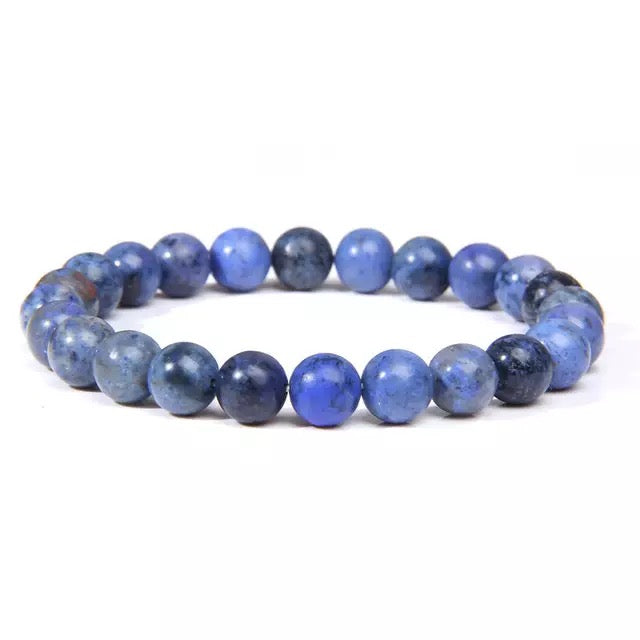 Natural crystal healing bracelet