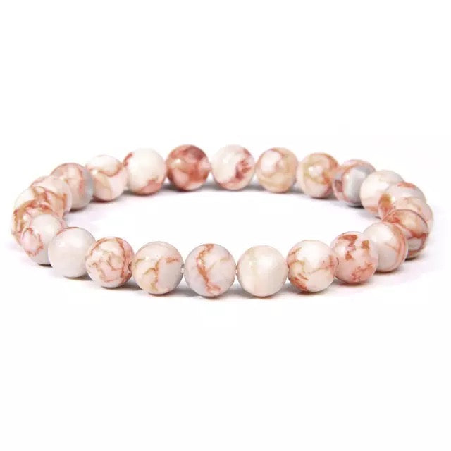 Natural crystal healing bracelet